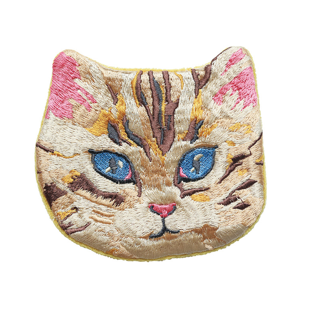 PLEATS PLEASE 海の生き物 Natalie Leteコラボ Nathalie Lete Embroidered cat face pouch Maya | 8000000works